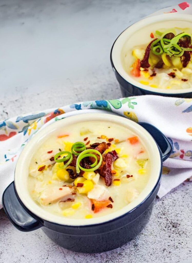 Easy Turkey And Corn Chowder Retro Recipe Book