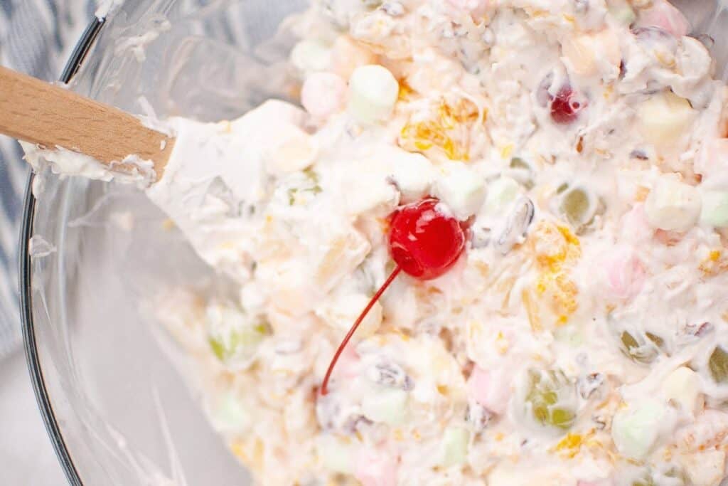 Mix until all ingredients are evenly coated.