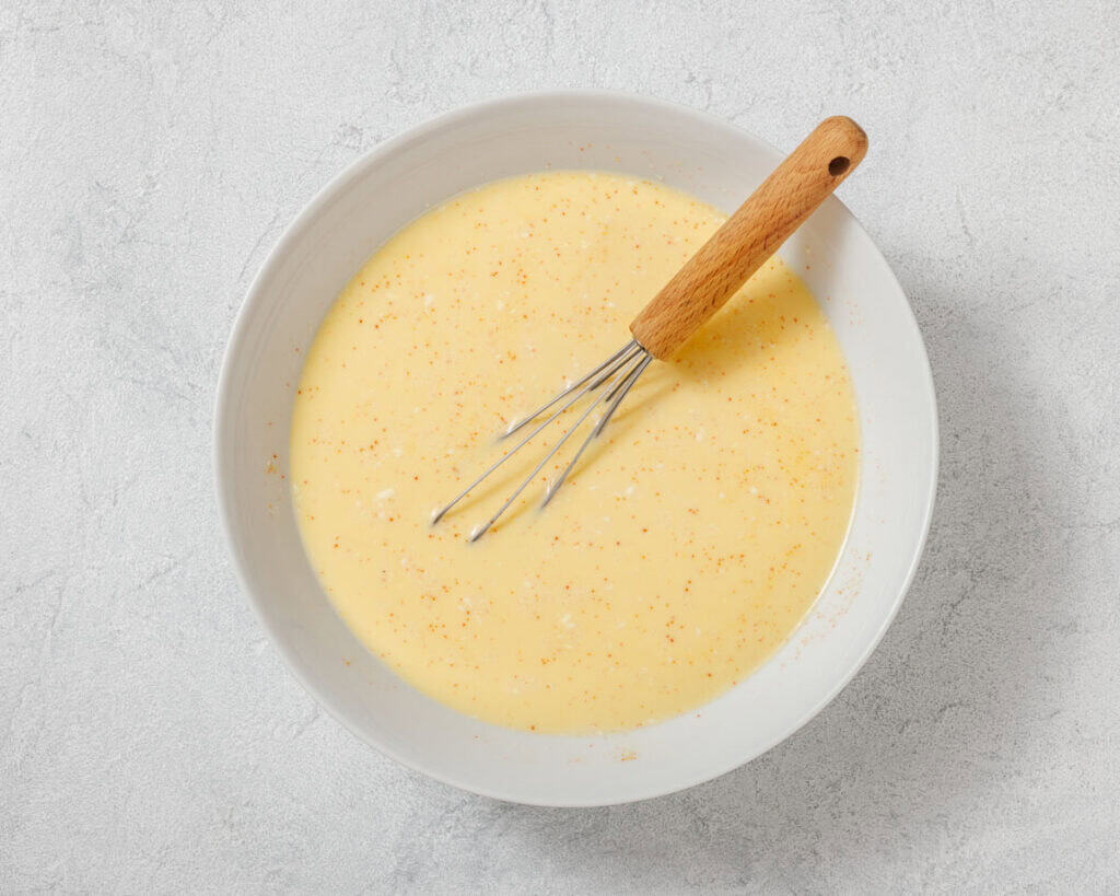 Step in making Baked Western Omelet.